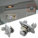 For  A1 A3 A4 A5 Q3 Q5 Q7 Grey Car Interior Sun Visor Hook Clip BracketPM 3C