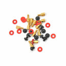 Computer Screws Motherboard Standoffs/ Screws/ Washers Kit 12pcs