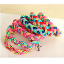 10X Weaves Bowknot Ponytail Elastic Holders Hair Accessories Girl Rubber Band  Z