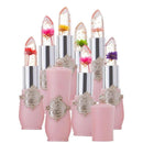 Lipstick,Bright Flower Crystal Magic Temperature Change Long Lasting Moistu