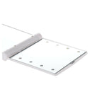 LED Pocket Handbag Compact makeup mirror foldable with lights cosmetic hand N3L3