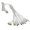 10in 1 USB Multi-Function USB Charger Cable Adapter for Cell Phone iPhone6/ME