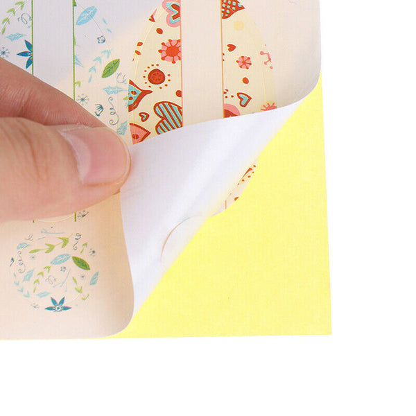 4 Sheets Empty Essential Oil Perfume Bottle Roller Labels Stickers Oval Roun Bj