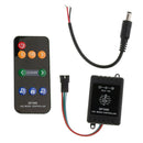 9keys LED Music LED Controller DC5V-12V WS2811 WS28 Music Remote Controller