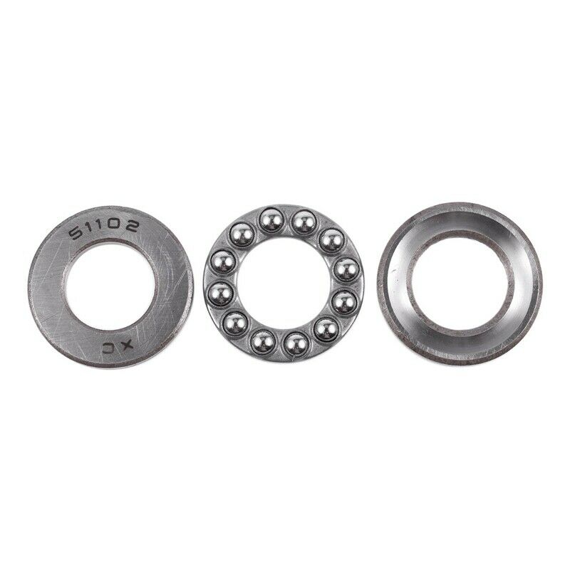 2 Pcs 15 x 28 x 9mm 51102 Single Direction Thrust Ball Bearings J9I2