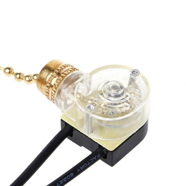 Ceiling Fan Wall light Bedside Lamp Replacement Cord Pull Chain Control Switch