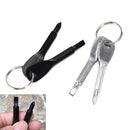 2Pcs/set Multi Tool Key Ring Screwdriver Outdoor Pocket Tool Set With KeychainBX
