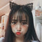 Sexy Summer Girls Lace Cat Ear Headband Hairband Princess Hair Accessories #gib