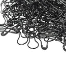 1000 Pieces Metal Black Safety Gourd Pins, Calabash Needle Pins DIY Home