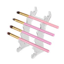 Acrylic 6-Slots Display Stand, Eyebrow Fountain Pen Pencil Jewelry Makeup B