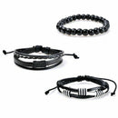 Multilayer Bracelet Men Casual Fashion Braided Leather Bracelets For Women