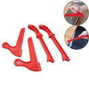 4Pcs T1 T2 Hand Protection Sawdust Wood Saw Push Stick Set For Carpentry Ho