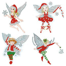 Children DIY Diamond Painting Special Shape Drill Fairy Stickers Xmas Decor