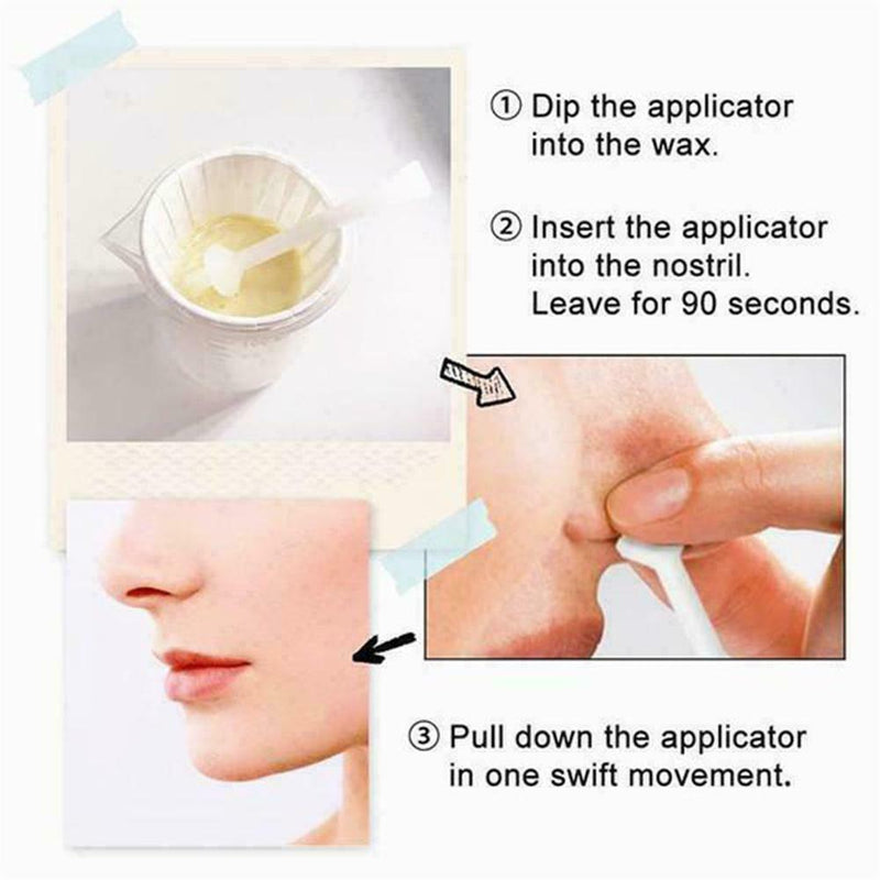 Nose Hair Removal Wax Bean Cleaning set Nose Hair Removal Super Wax Hair N0Q5