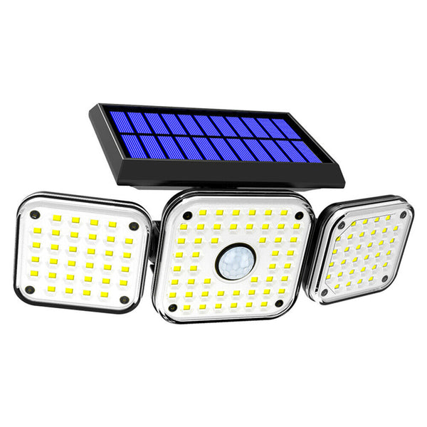 Solar Sensor Wall Light Waterproof 3Modes Garden Porch Street Lamp (112LED)