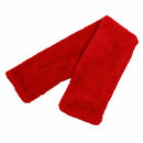 Women's Faux Rabbit Fur Scarf Autumn Winter Scarves red