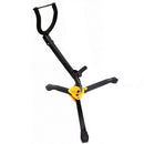Alto/Tenor Sax Stand, Foldable(12inch) Adjustable, Triple-cornered Base Des T7Q1
