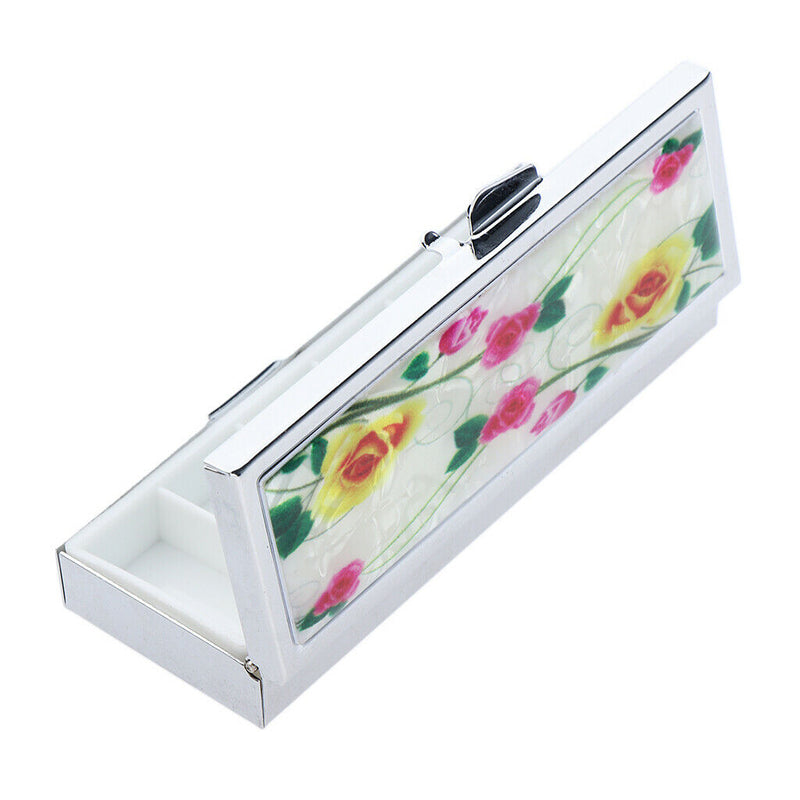 Travel  Pill Box Medicine Storage Container Organizer Case 6 Slots