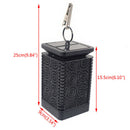 LED Solar Flame Light Outdoor Garden Landscape Decoration Clip Hanging Lantern