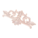 Wood Carved Corner Onlay Applique Frame Decor Unpainted Furniture Home Craft  Z