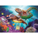 Diamond Painting Undersea Turtles 5D Full Round Rhinestone Picture 40x30cm