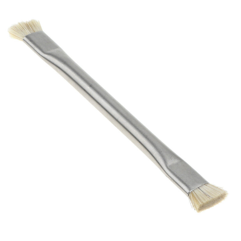 Chip IC Phone Motherboard Dual Head Dusting Brush Hard Brush Cleaning Tool