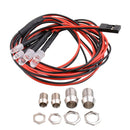 4x LED Headlight Taillight for 1/5 1/8 1/10 1/12 1/16 RC Car DIY Accessories