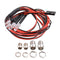 4x LED Headlight Taillight for 1/5 1/8 1/10 1/12 1/16 RC Car DIY Accessories
