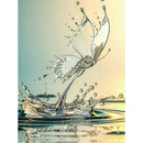 5D DIY Full Drill Diamond Painting Water Wave Cross Stitch Mosaic Kit Craft