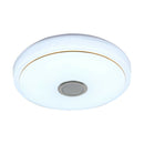Led Ceiling Lights with Bluetooth Speaker, 36W RGB Color Changing Light with