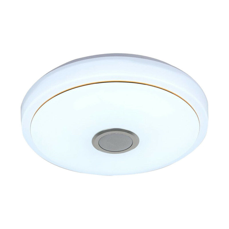 Led Ceiling Lights with Bluetooth Speaker, 36W RGB Color Changing Light with