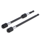 3Pcs 60-150mm 1/4'' Hex Quick Release Screwdriver Bit Holder Extension Bar