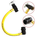 3X(10-1 / 2 inch R134A Ac Automotive Air Conditioning Refrigerant Supply Ch