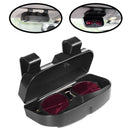 Car Sun Visor Sunglasses Case Holder Eye Glasses Organizer Box Credit Card  A8O9