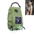 20L Outdoor Camping Shower Water Bag Camping Mountaineering Solar Shower Ba