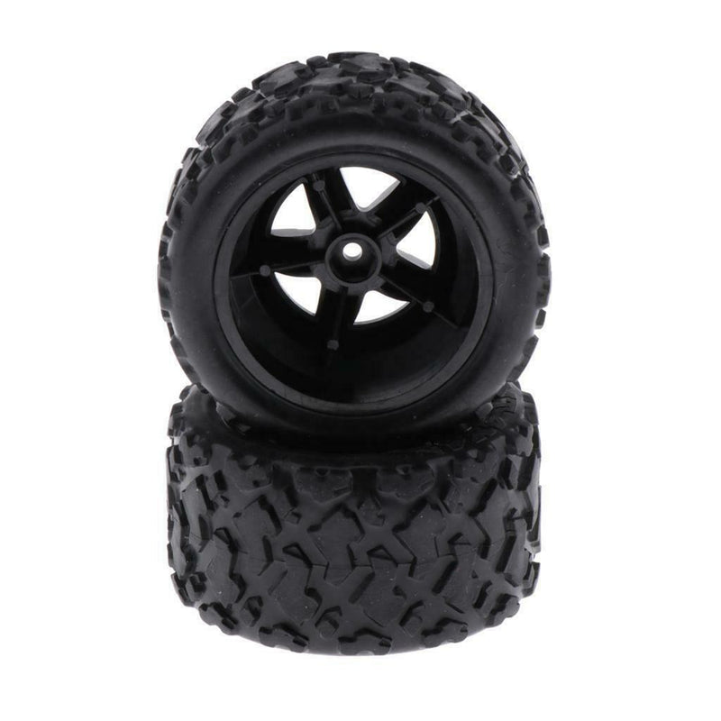 4x Durable Plastic RC Car Car Tires Wheel and Rim RC Car Accessory 65mm