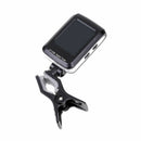 Clip-on Digital Electronic Chromatic Tuner Bass Ukulele Acoustic Guitar LCD