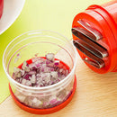 Chopper Pressing Cutter - Vegetable Food Onion Garlic Slicer Peeler Dicer Mincer