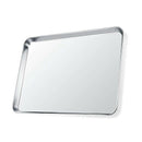 Baking Sheet, Cookie Sheet Stainless Steel Toaster Oven Tray Pan Rectangle
