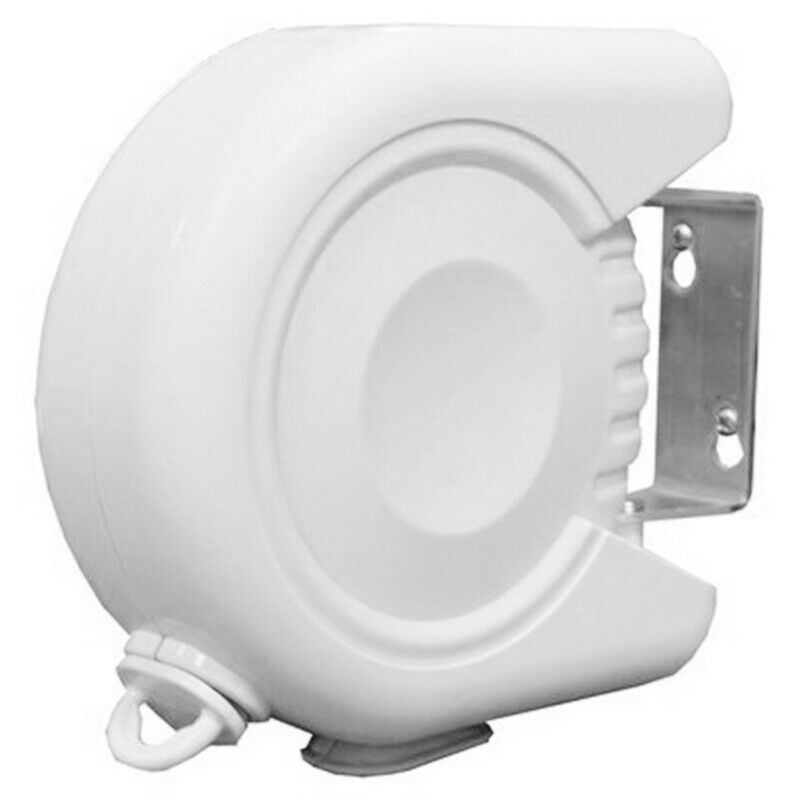 12M Retractable Clothesline Heavy Duty Portable Clothes Dryer with Adjustab N6W9