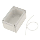 Screw Mounted Clear Cover Waterproof Sealed Junction Box 100x68x50mm A6J4