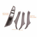 4Pcs for Bmw 5 Series F10 F11 Car Inner Door Handle Panel Pull Trim Cover C