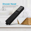 3 Outlet Modes Rotating Handheld Shower Head Pressurized Bathroom Sprinkler