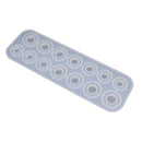 DIY Translucent Rings Shape Silicone Mold Jewelry Casting Mold 7 Different Sizes