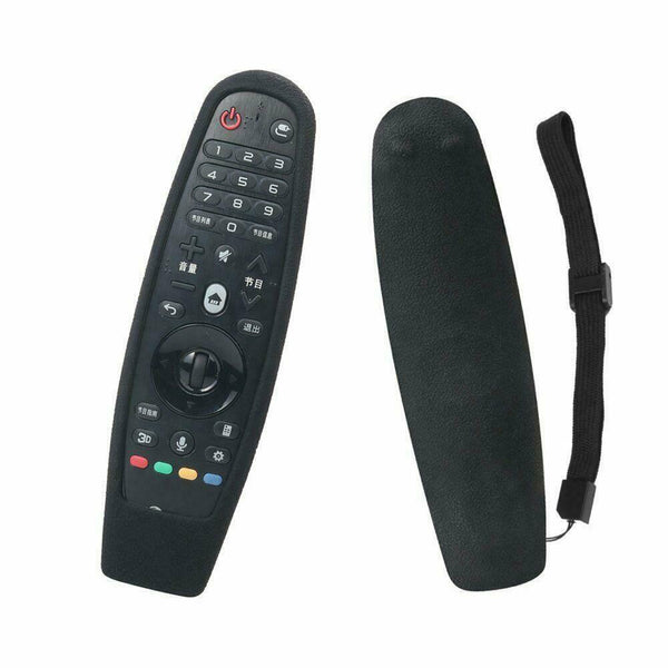 Silicone Case for LG Smart TV Remote Control AN-MR600 AN-MR650a (Black) A#S
