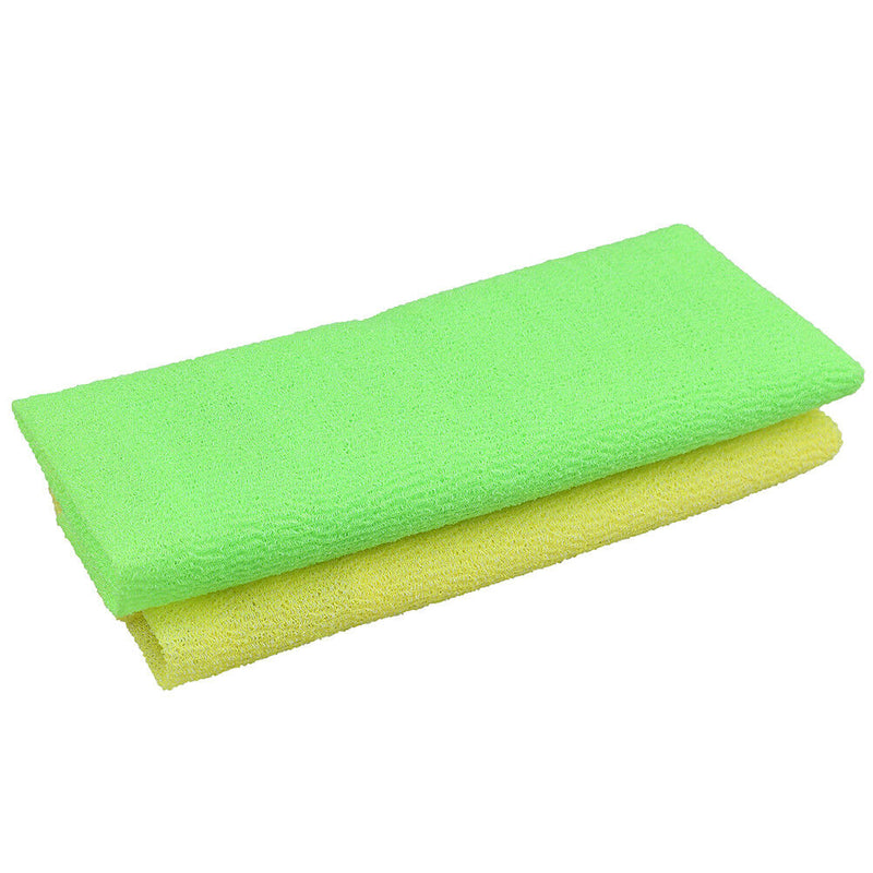 1Pc Shower Gel Foams Long Nylon Towel Washing Back Bath Washcloths Bath SpongeJR