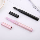 Electric Safe Shaver Eye Eyebrow Trimmer Razor Epilator for Women Pink