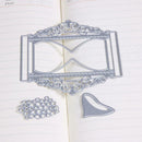 3pcs DIY Sandglass Metal Cutting Dies Stencil Scrapbooking Embossing Craft