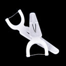 30Pcs/box Sticks Health Tooth Clean Picks Dental Floss Flosser Toothpicks LJ