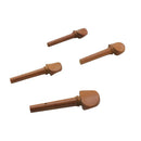 4 Pieces Violin Whirls For 4/4 Violins, Spare Parts For Your Violin Repair